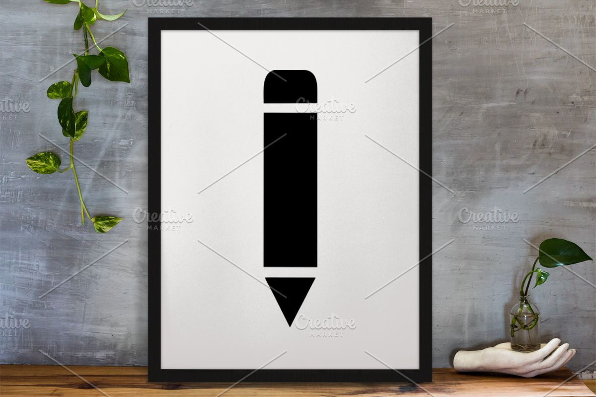 Pencils Silhouette SVG, an Object Illustration by newminddesign (Photo 3 of 3)