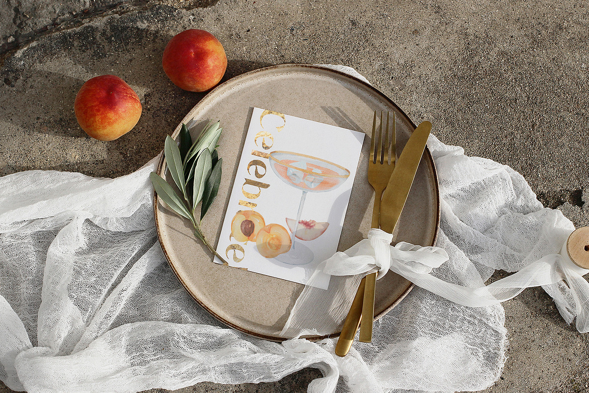 CRUISE - watercolor botany kit, a Texture Illustration by Kaleriia (Photo 6 of 9)