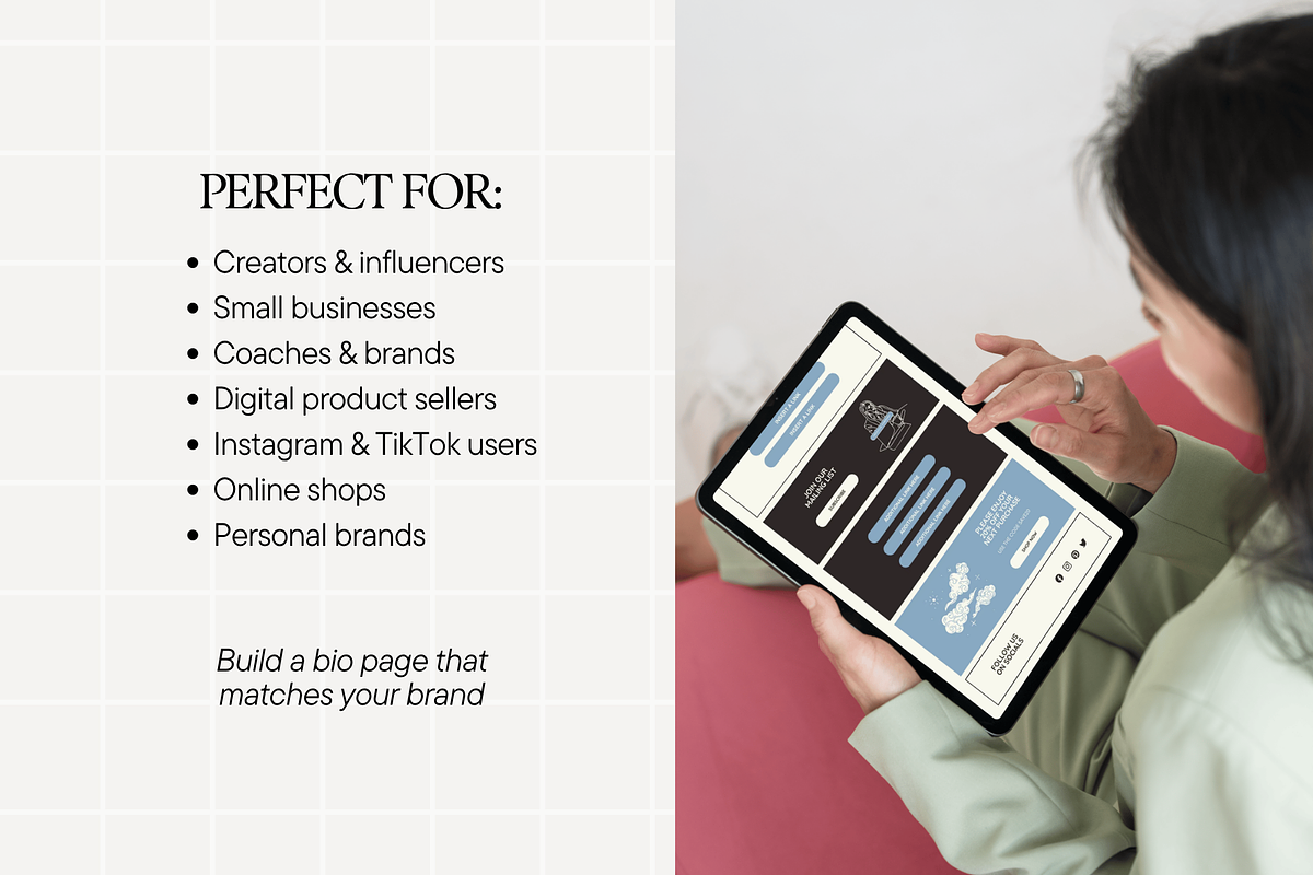 Canva Link In Bio Template, a Landing Page Template by Anna Design Studio (Photo 6 of 11)