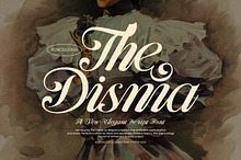 The Disma Calligraphy Script Font