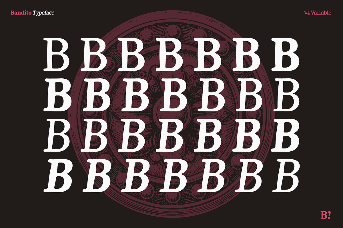 Bandito - Rounded Variable Serif, a Serif Font by Unio Designs (Photo 4 of 15)