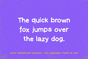 Jotter - Cute Handwritten Typeface, a Handwritten Font by alpercakici (Thumbnail 13 of 16)