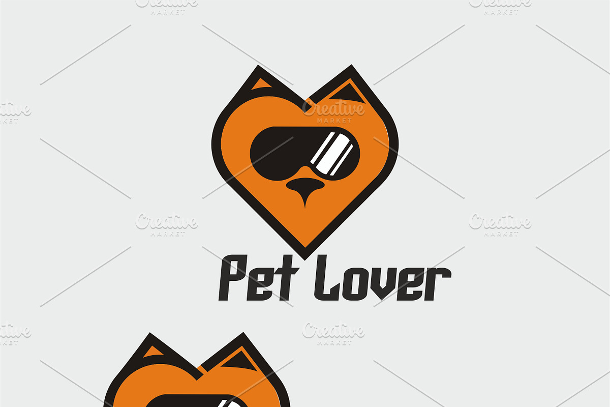 Pet Lover Logo Template, a Branding & Logo Template by Raj Shop (Photo 5 of 5)