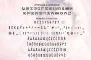 Barbie Cutes | Script Font, a Script Font by Scratchones (Thumbnail 7 of 8)