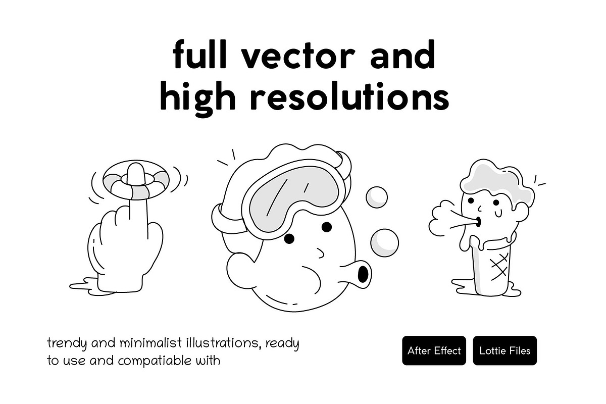 Animated Swimming Illustrations, an Outline Icon by Vectors Market (Photo 3 of 5)
