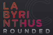LABYRINTHUS ROUNDED, a Sans Serif Font by CRR | NTN (Thumbnail 1 of 2)
