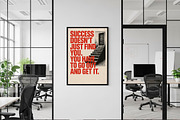 Bold Letter Quote Prints for Office, a Pattern Graphic by LaVika (Thumbnail 4 of 9)
