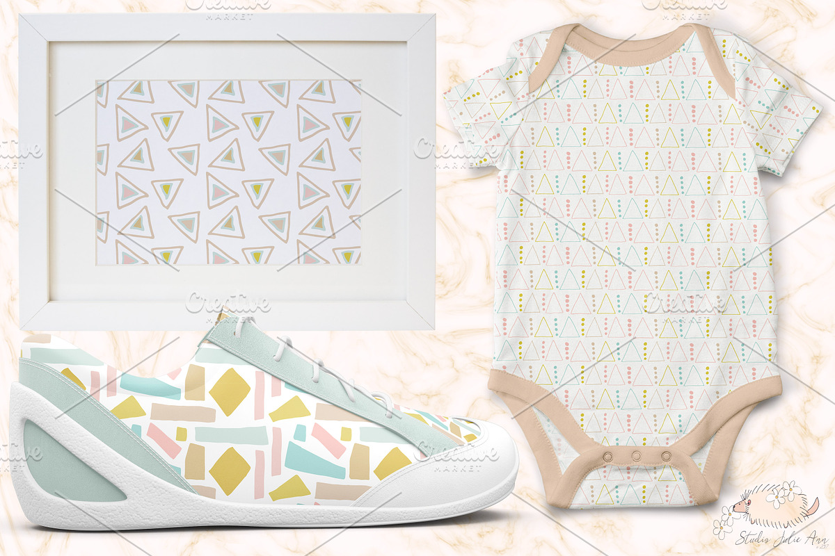 Geo Mark Making Patterns, a Pattern Graphic by Studio Julie Ann (Photo 6 of 7)