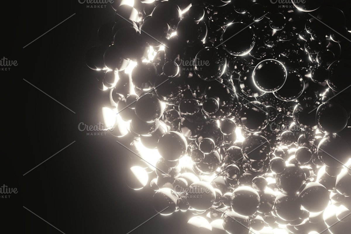 White Sphere Particles Backgrounds, a Texture Graphic by The_DrX (Photo 4 of 13)