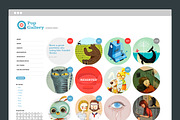 Pop Gallery Tumblr Theme, a Websites & App Template by Themelantic (Thumbnail 2 of 5)