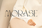 Morase Modern Stylish Font, a Serif Font by Muntab_Art (Thumbnail 1 of 10)