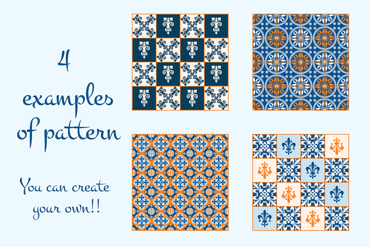 Morrocan tiles and patterns, a Pattern Graphic by Katyr (Photo 4 of 4)