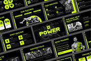 Creative GYM & Fitness Presentation, a Presentation Template by Mighty-Slide (Thumbnail 1 of 5)