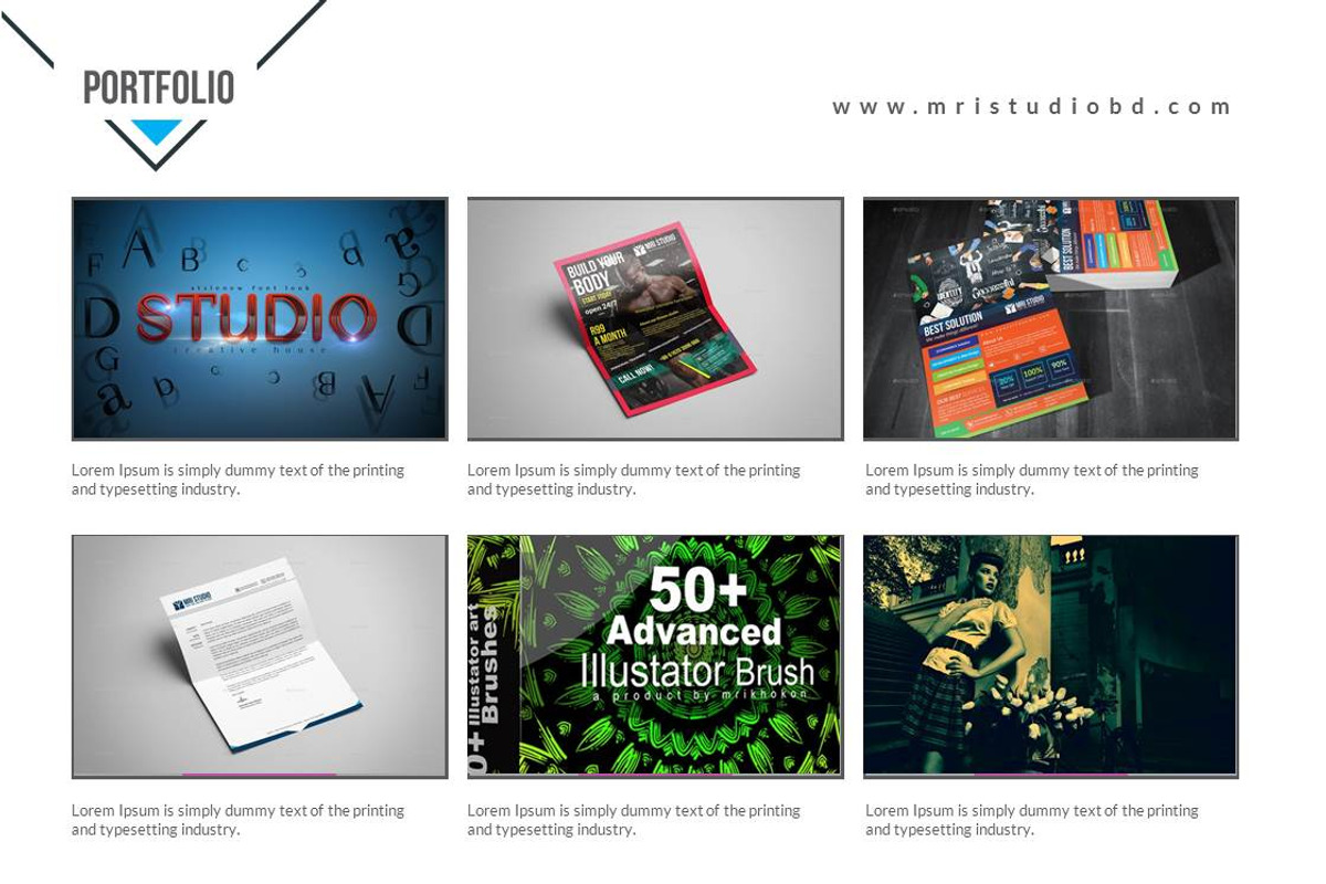 Corporate CV PowerPoint Tamplate, a Presentation Template by MRI STUDIO (Photo 7 of 8)