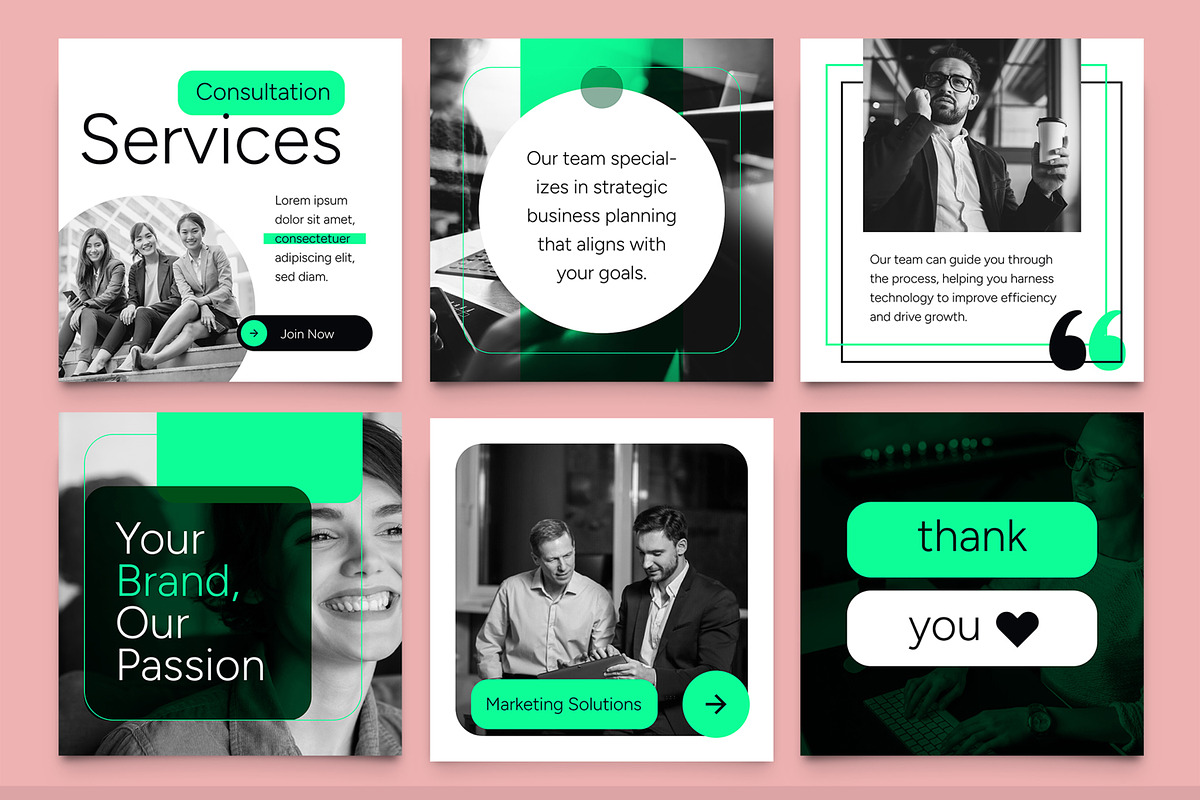 Business Social Media Post Template, a Social Media Template by ContestDesign (Photo 3 of 3)