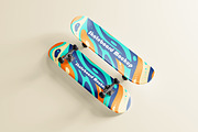 Skateboard Mockup, a Merchandise Mockup by MockupFree.Net (Thumbnail 4 of 10)