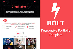 Bolt - Portfolio Template