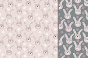 Cute rabbits patterns colection!, a Pattern Graphic by Irene_Boiko_ART (Thumbnail 15 of 21)