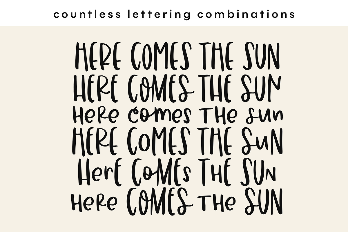 Mini Crafty Font Bundle, a Script Font by KA Designs (Photo 25 of 29)