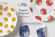 11 Strawberries Patterns & Brash, a Pattern Graphic by ZiziMarket (Thumbnail 2 of 5)