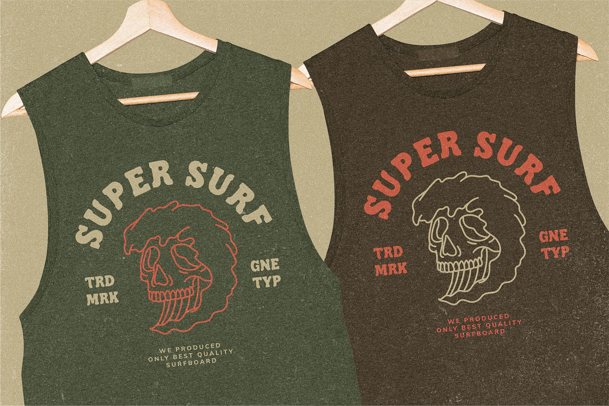 Troops - Vintage Display Font, a Slab Serif Font by Genetype (Photo 7 of 8)