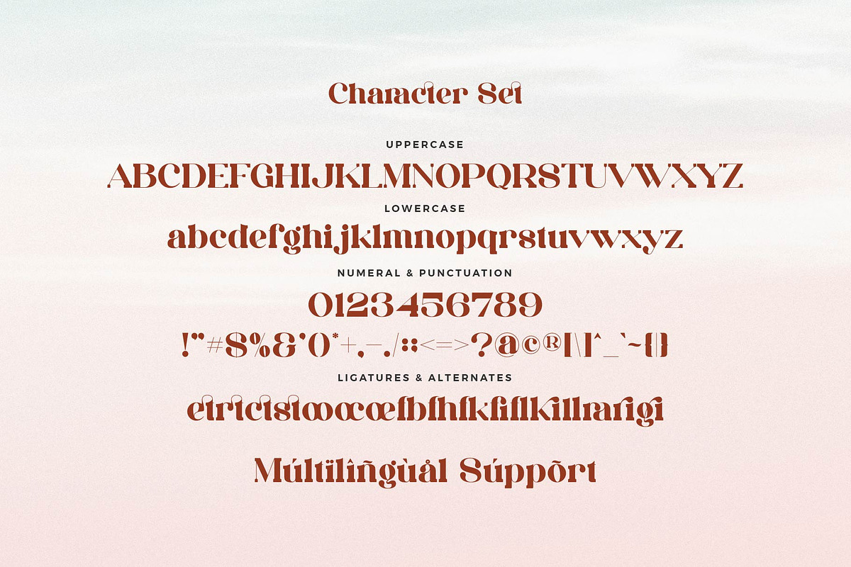 Bridge Magist - Beautiful Serif Font, a Serif Font by Aqeel_Art (Photo 7 of 7)