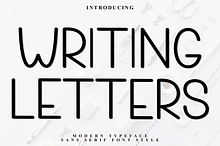 Writing Letters