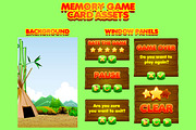 Memory Game Card Assets, an Illustration by erkoudesign (Thumbnail 2 of 3)