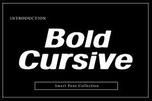 Bold Cursive, a Script Font by Wow Magic