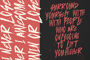 Zanbe Gone Handmade Brush Font, a Handwritten Font by Maulana Creative (Thumbnail 4 of 7)