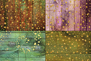 Golden confetti wood backgrounds, a Texture Graphic by Area (Thumbnail 3 of 4)