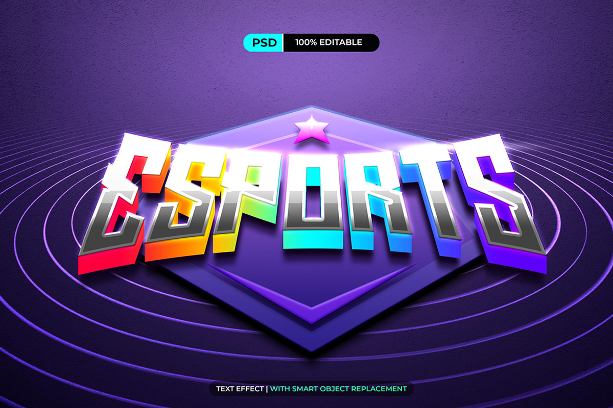 PSD Text Effect - Gaming Style, a Layer Style Add-On by Modaldesain (Photo 2 of 4)