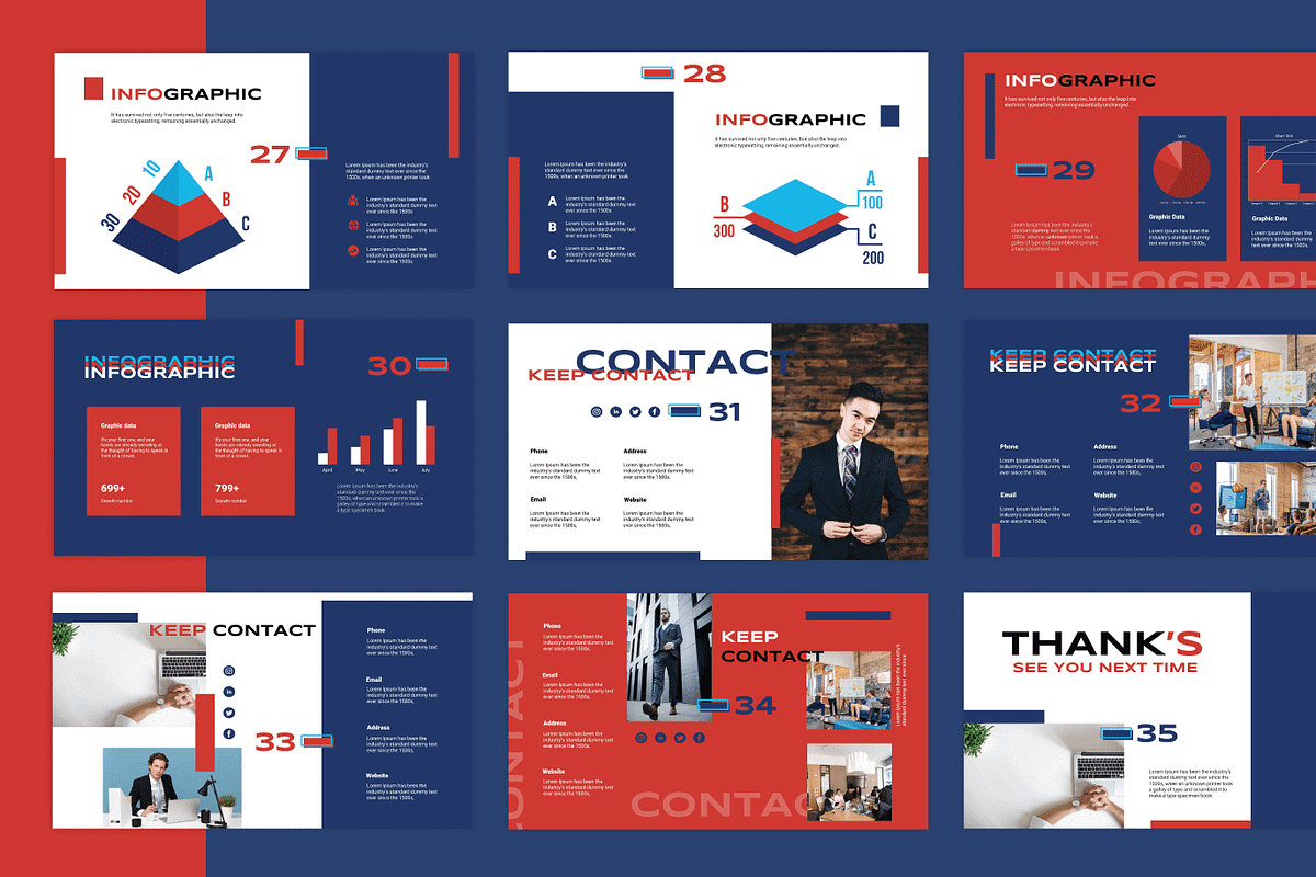Creative Agency Bundle Templates, a Presentation Template by deTheme (Photo 6 of 13)