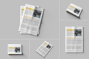 Newspaper Mockups