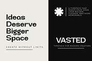 Vasted – Bold Sans Serif Display, a Sans Serif Font by MaikoHatta (Thumbnail 6 of 8)