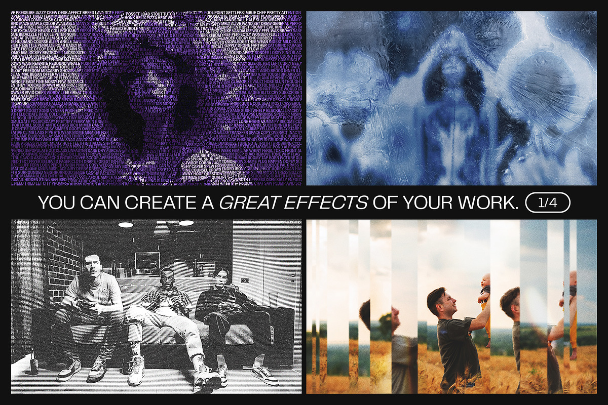12 Photo Effect Templates, a Layer Style Add-On by iDoodle Studio (Photo 3 of 6)