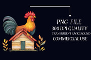 Autumn Chicken Coop Clipart, an Illustration by Libby Wishes (Thumbnail 2 of 7)