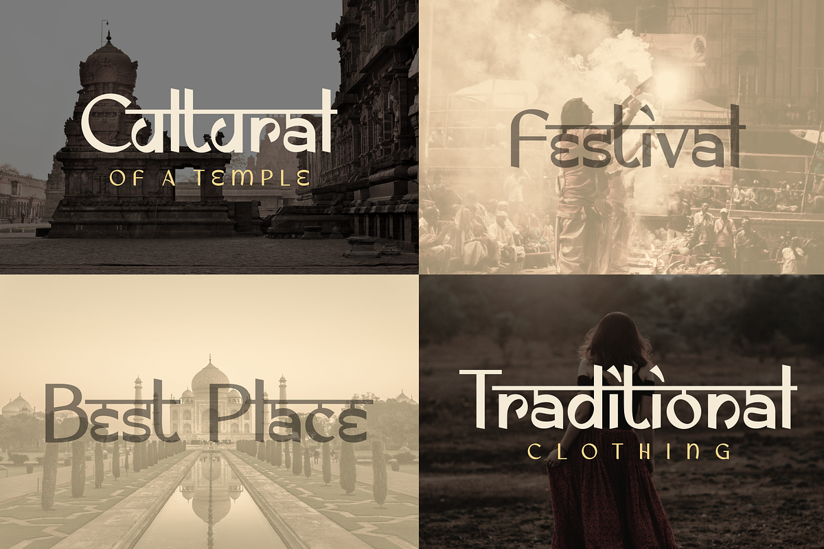 Windhavi - Hindi Display Font, a Script Font by MaikoHatta (Photo 8 of 8)