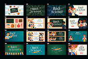 Back to School Vector Background and, an Education Illustration by foxndeer (Thumbnail 1 of 3)