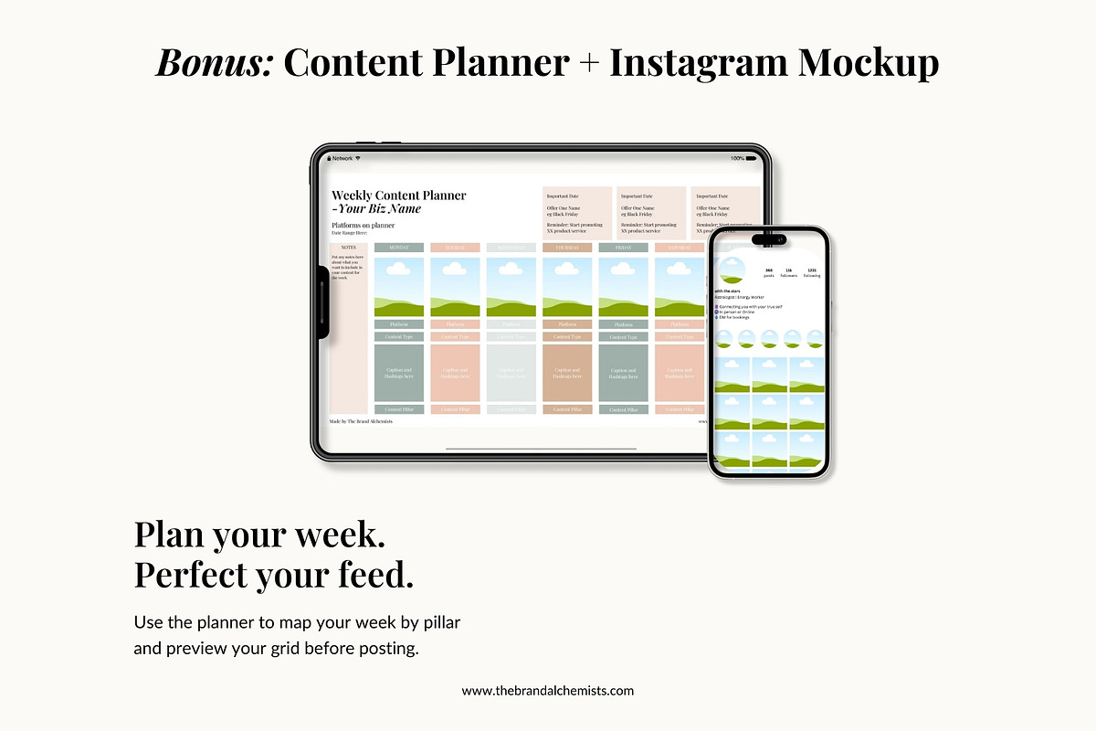 Island Dreaming Instagram Templates, a Social Media Template by The Brand Alchemists (Photo 12 of 13)