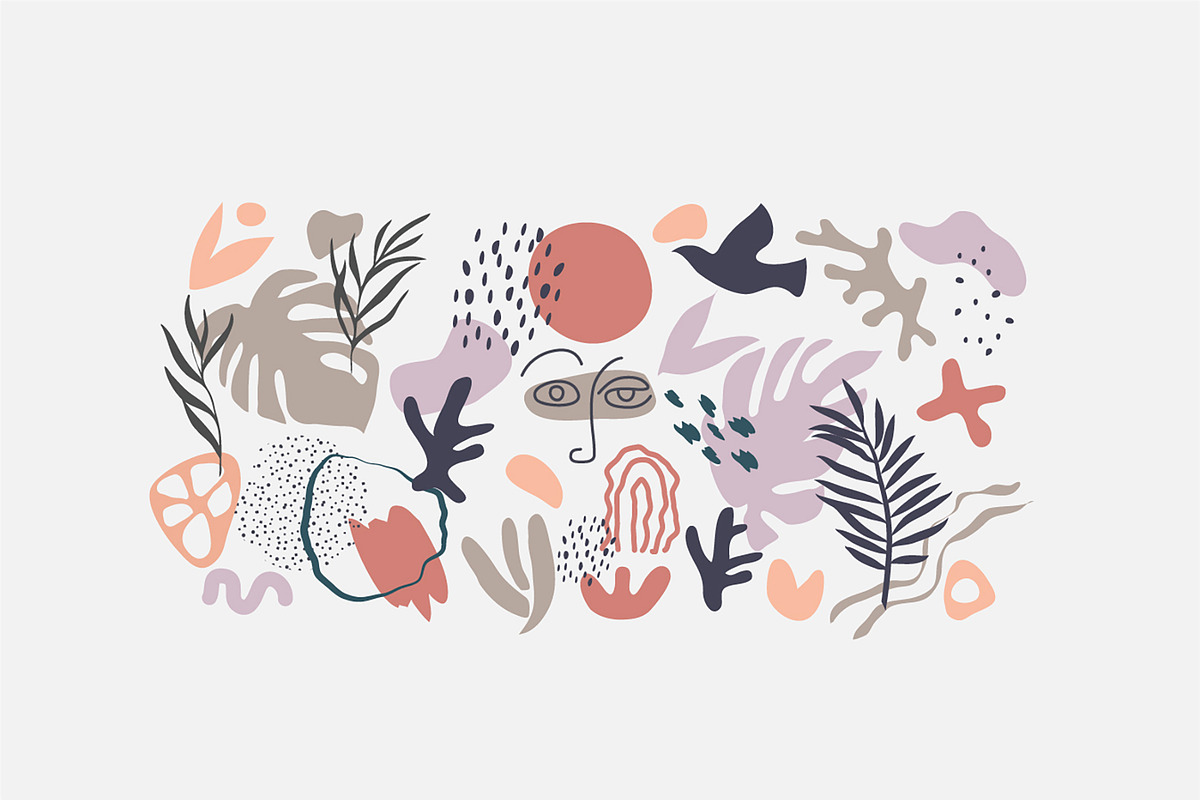 Abstract  doodle shapes, a Decorative Illustration by Merfin (Photo 4 of 15)