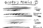 30+ PENCIL & CHARCOAL Brushes, a Brush Add-On by Georg's Procreate Brushes (Thumbnail 5 of 17)