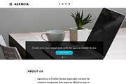 Agencia Tumblr Theme, a Websites & App Template by Themelantic (Thumbnail 1 of 5)