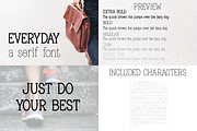 FONT BUNDLE THREE | 4 handmade fonts, a Sans Serif Font by Design av MAD (Thumbnail 5 of 5)