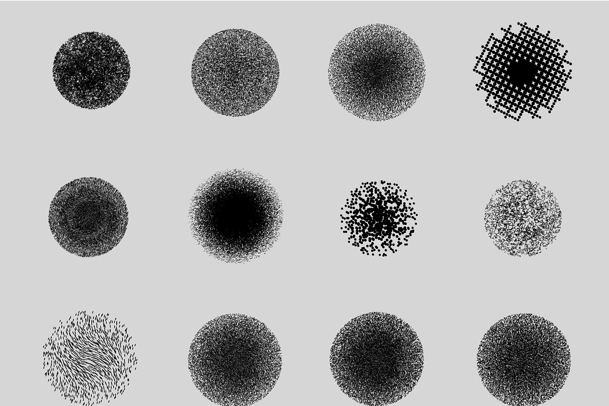 Circle Tones Vol. 9 | 20 Halftones, a Texture Graphic by invisiblelayer (Photo 2 of 5)