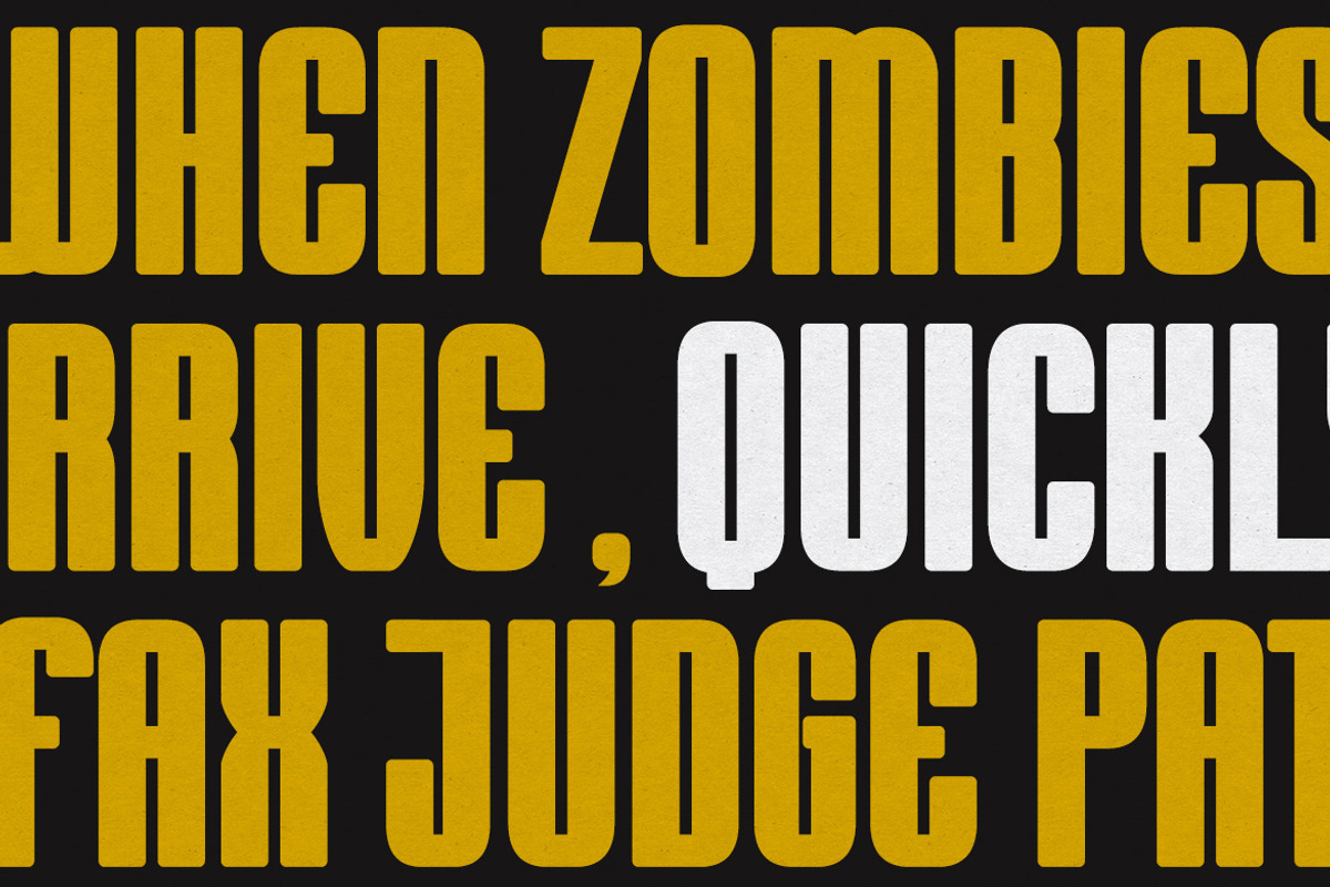 Nicha - Condensed Sans, a Sans Serif Font by Almeera Std (Photo 3 of 6)