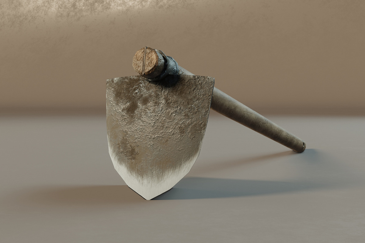 Hoe used, an Object 3D Model by mockupzz (Photo 7 of 7)