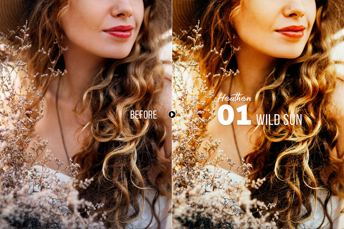Heathen Presets for Desktop & Mobile, an Action Add-On by Presetrain Co. (Photo 2 of 7)