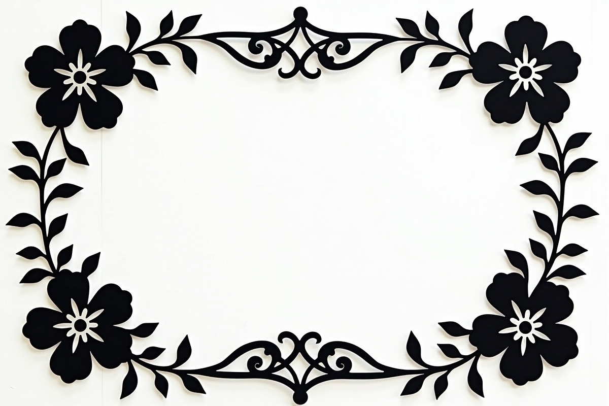 Ornamental Silhouette Frame Pack, an Illustration by BIPLOB EXPERT (Photo 3 of 9)