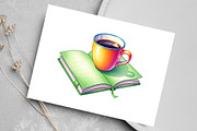 Autumn Green Planner Clipart Bundle, a Seasonal Illustration by Canvas Craft (Thumbnail 6 of 8)